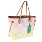 Louis Vuitton Pink Monogram Giant Canvas By The Pool Neverfull MM