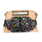 Louis Vuitton Black Monogram Multicolore Canvas Judy MM