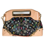 Louis Vuitton Black Monogram Multicolore Canvas Judy MM