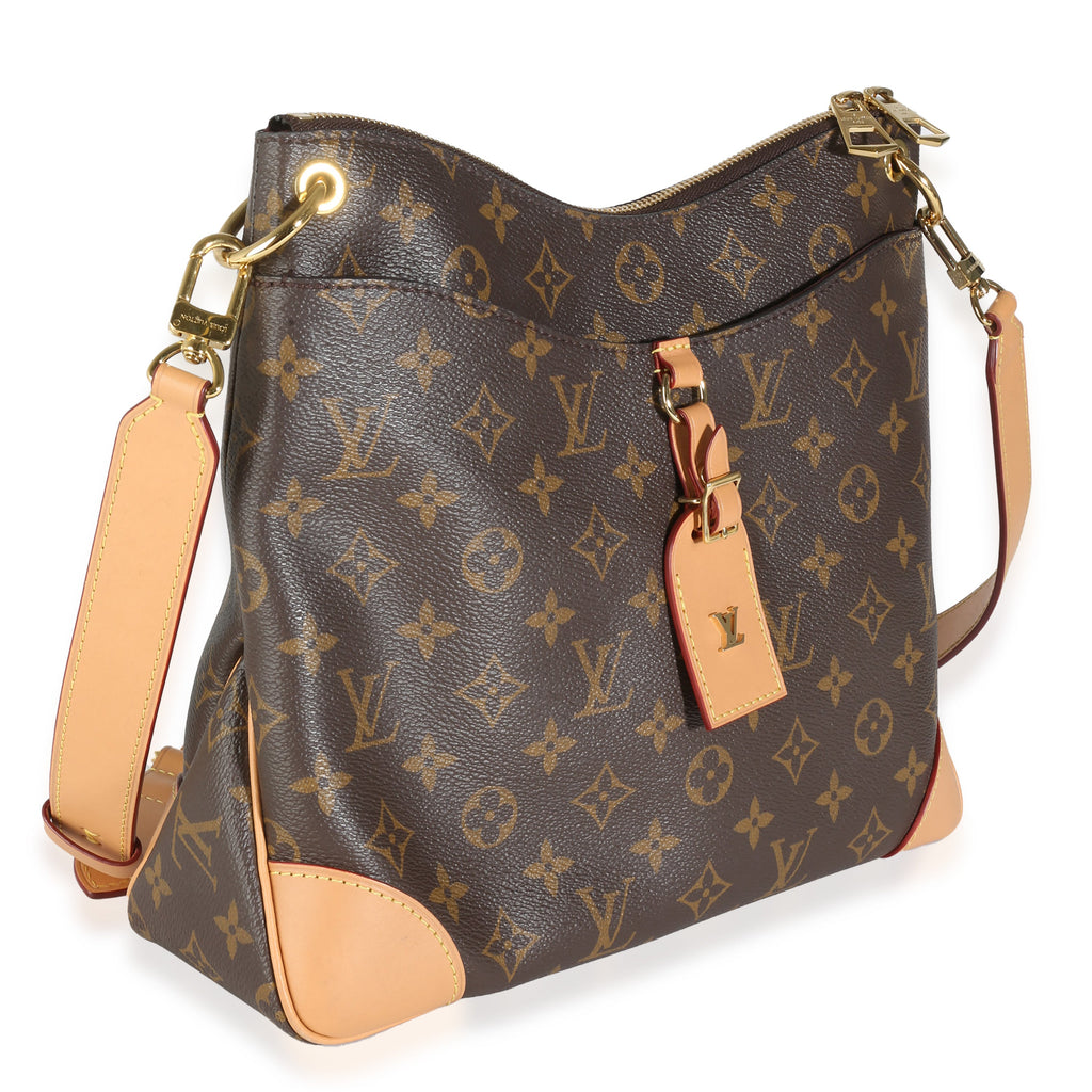 Louis Vuitton Natural Monogram Canvas Odeon MM