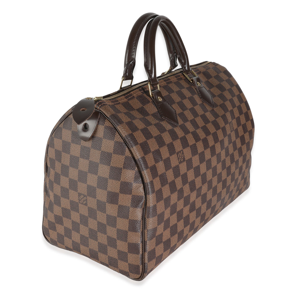 Louis Vuitton Damier Ebene Canvas Speedy 35