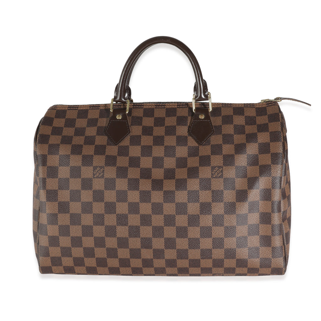 Louis Vuitton Damier Ebene Canvas Speedy 35