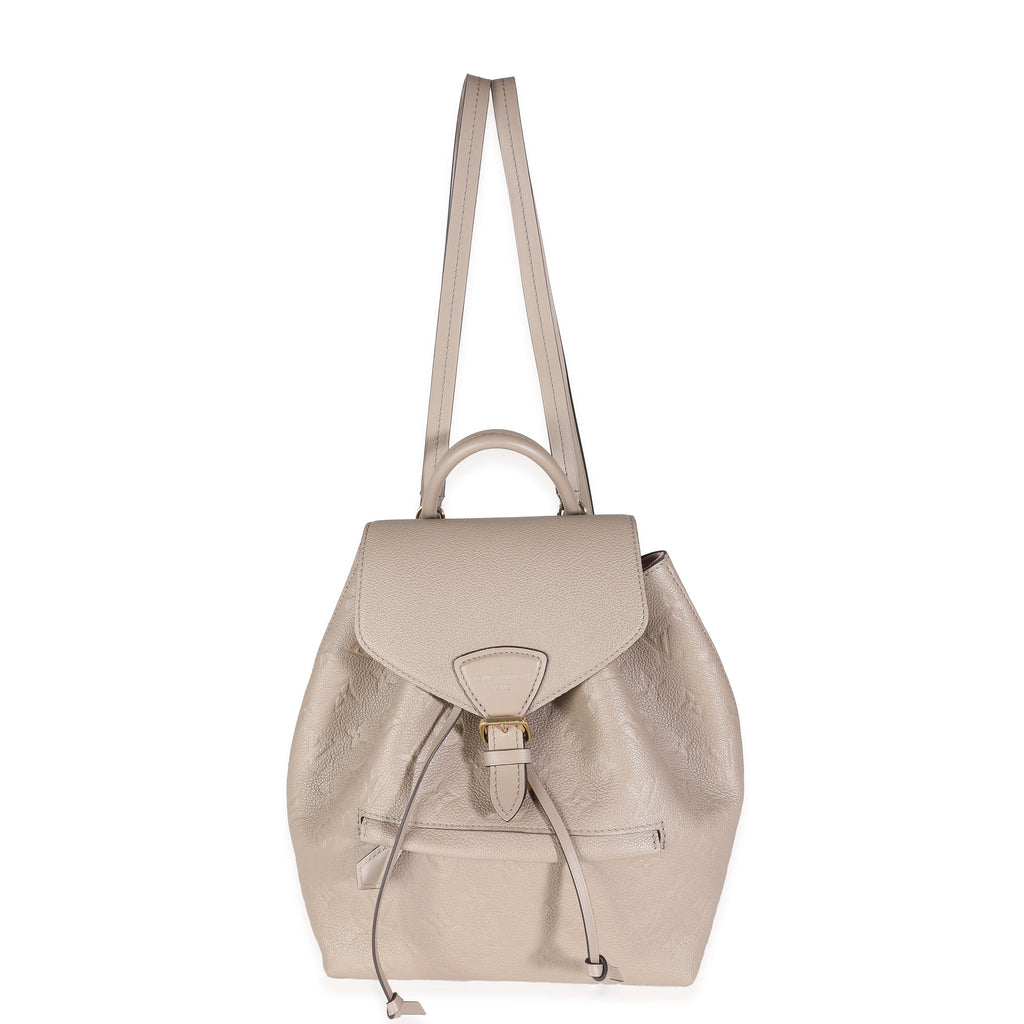 Louis Vuitton Turtledove Monogram Empreinte Montsouris Backpack NM