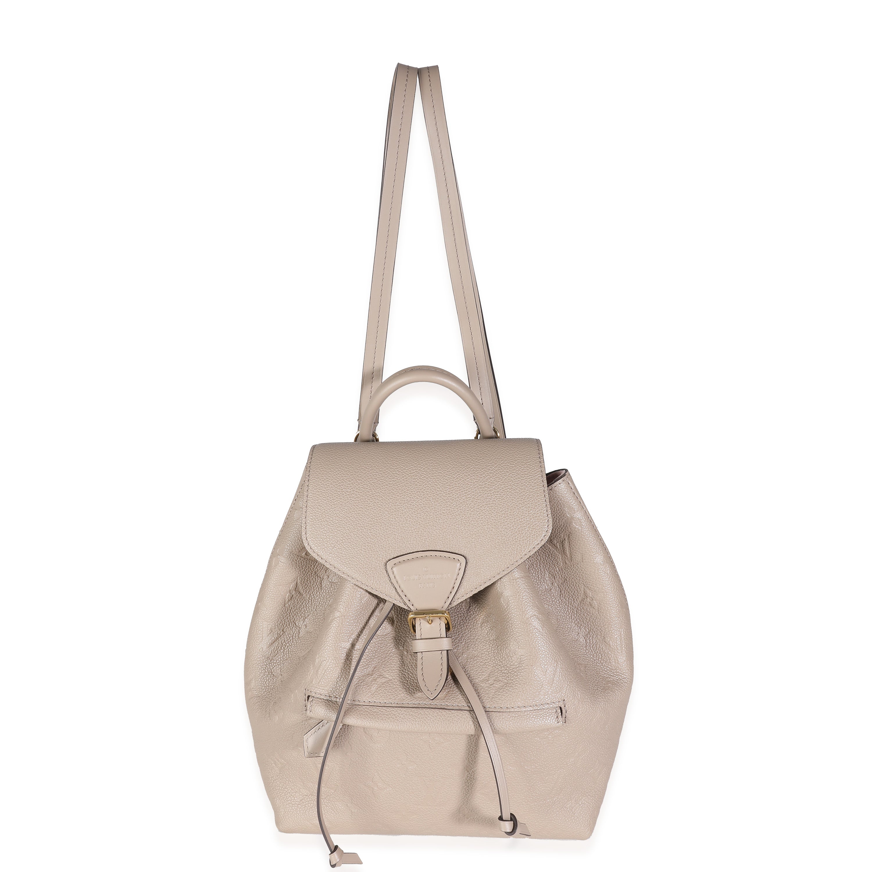Louis Vuitton Turtledove Monogram Empreinte Montsouris Backpack NM