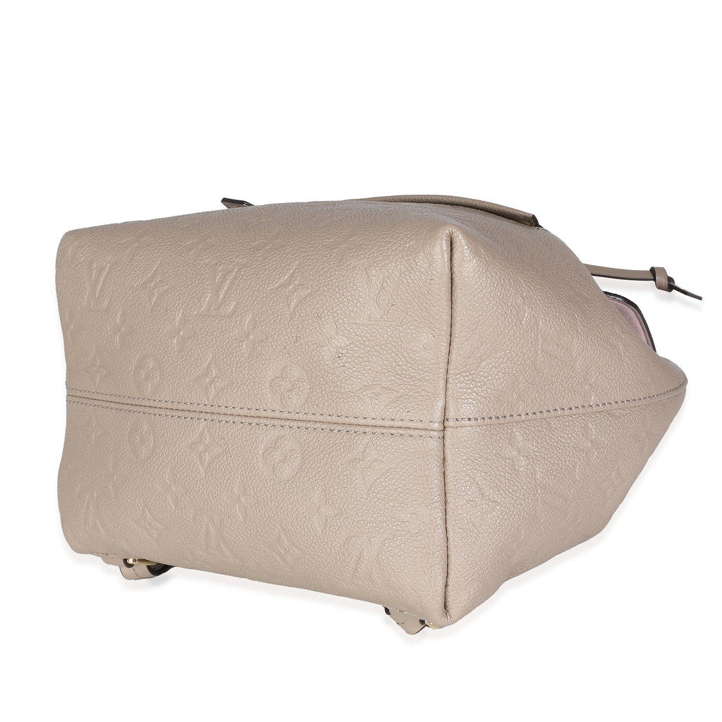 Louis Vuitton Turtledove Monogram Empreinte Montsouris Backpack NM