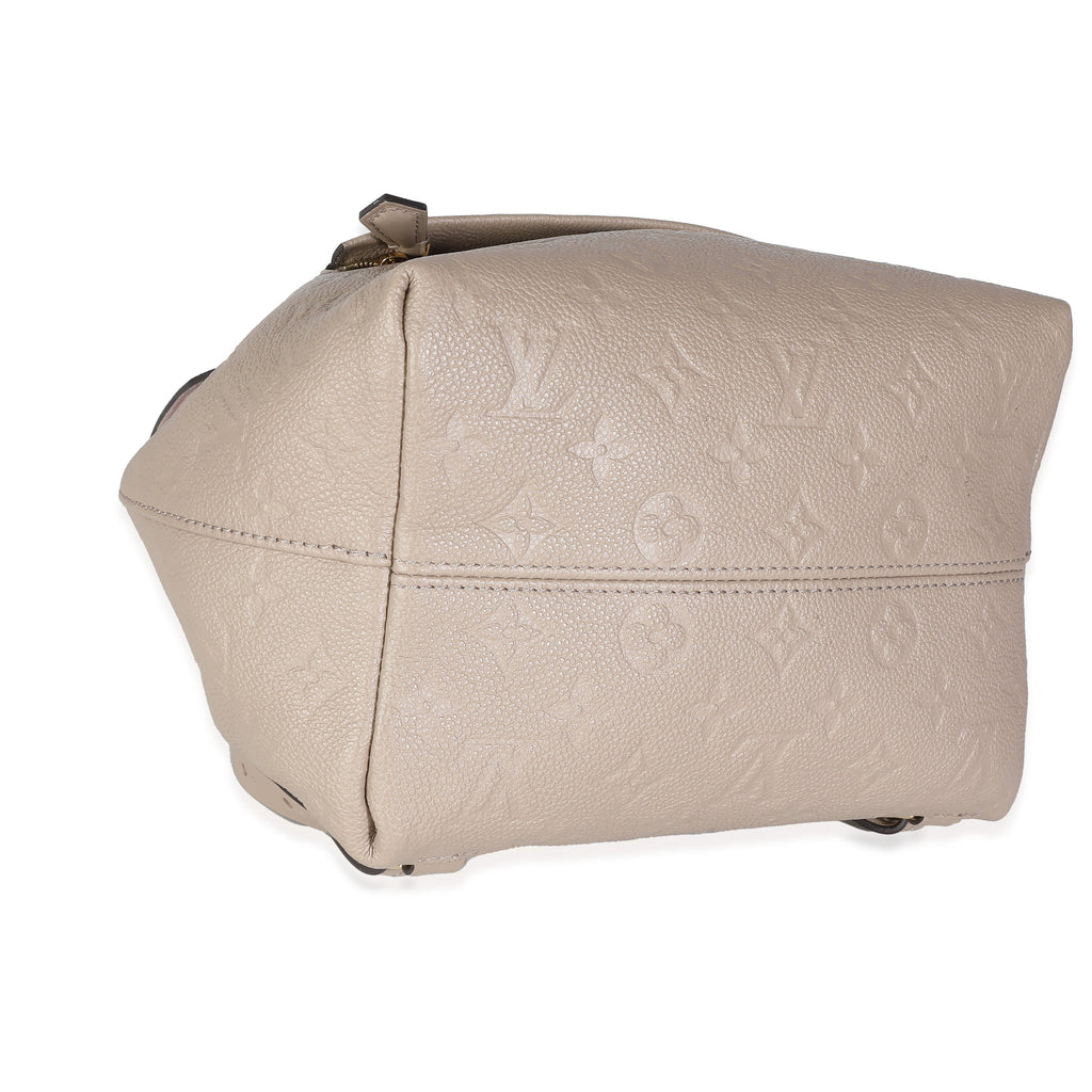 Louis Vuitton Turtledove Monogram Empreinte Montsouris Backpack NM