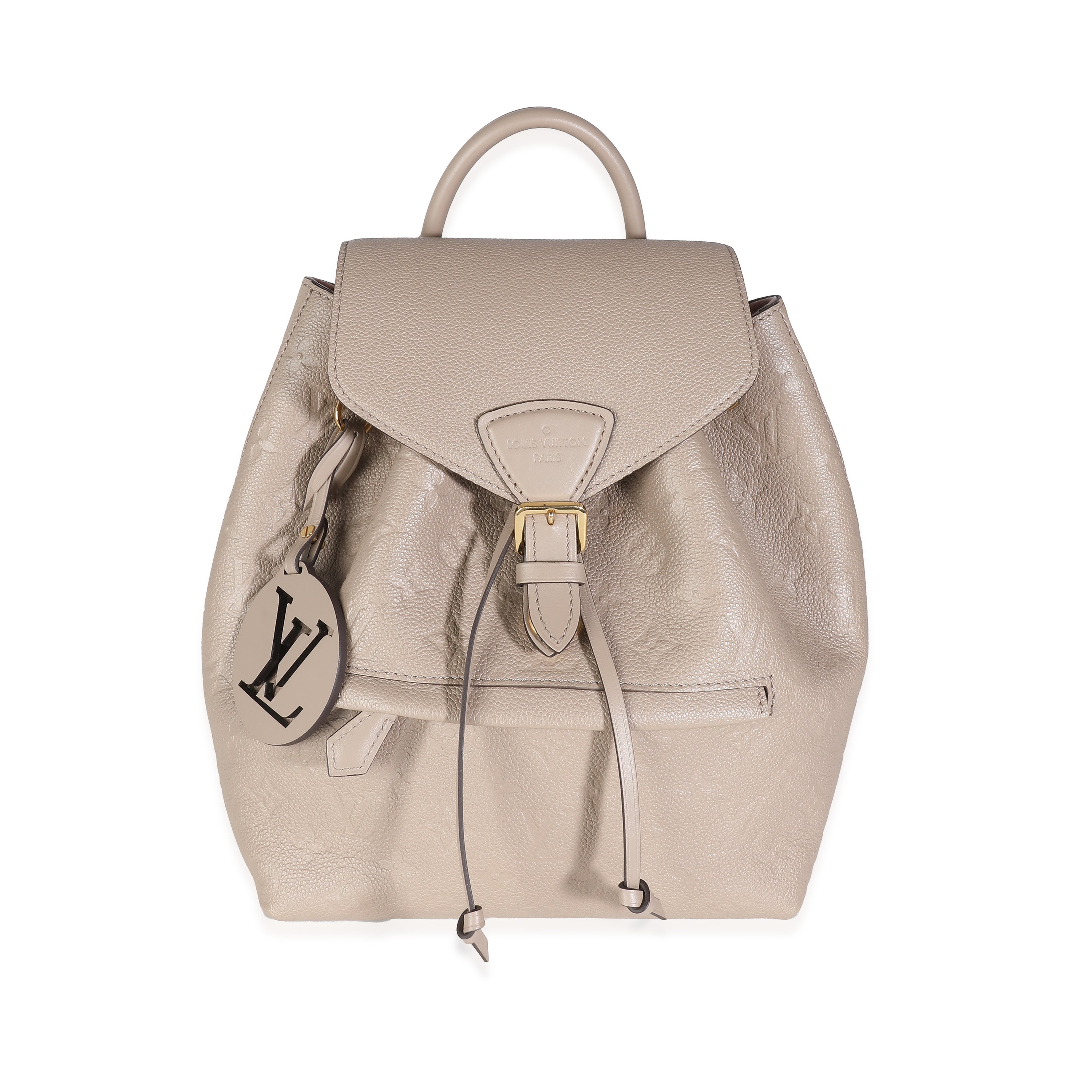 Louis Vuitton Turtledove Monogram Empreinte Montsouris Backpack NM