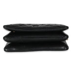 Louis Vuitton Black Monogram Embossed Puffy Lambskin Pochette Coussin
