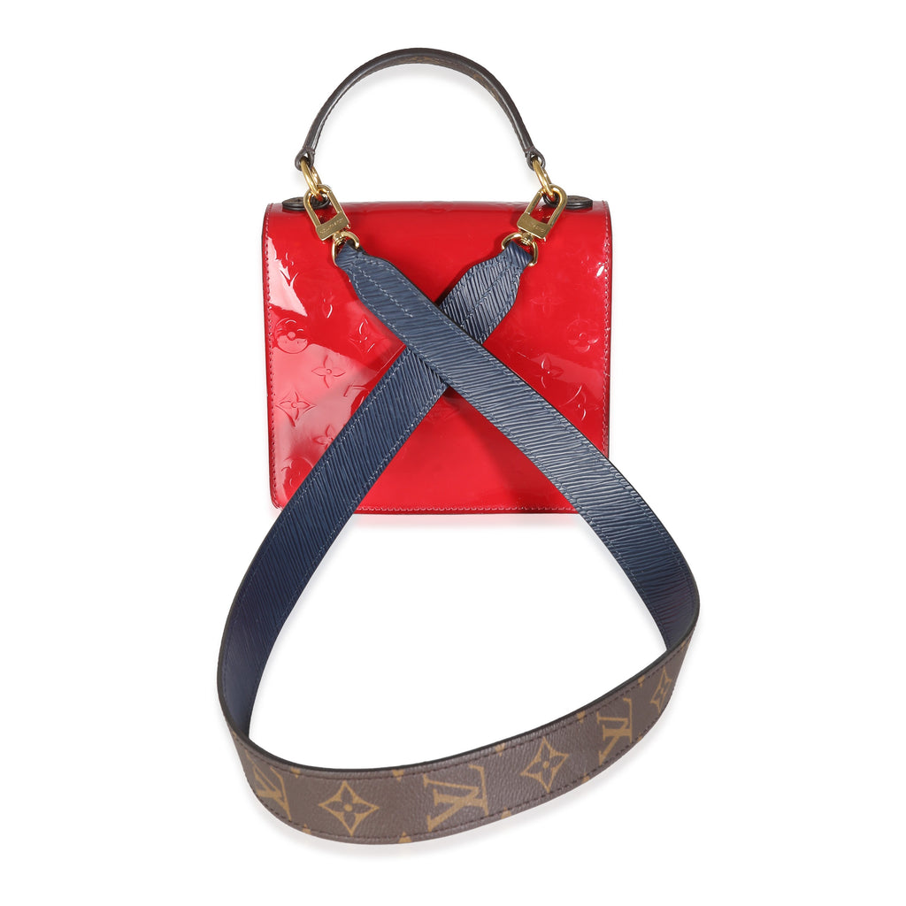 Louis Vuitton Scarlet Monogram Vernis Spring Street