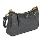 Louis Vuitton Black Monogram Empreinte Easy Pouch On Strap