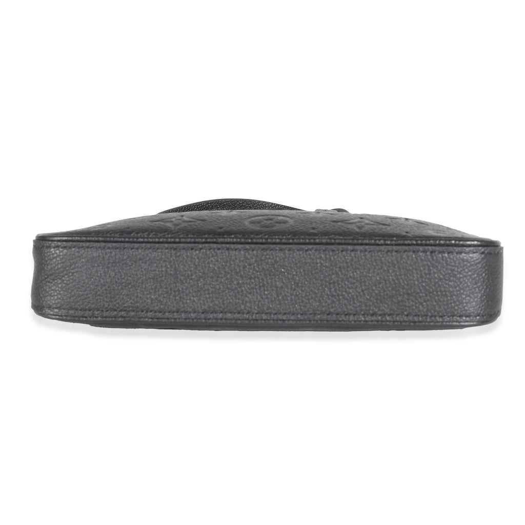 Louis Vuitton Black Monogram Empreinte Easy Pouch On Strap