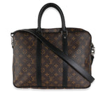 Louis Vuitton Monogram Macassar Porte Documents Voyage PM