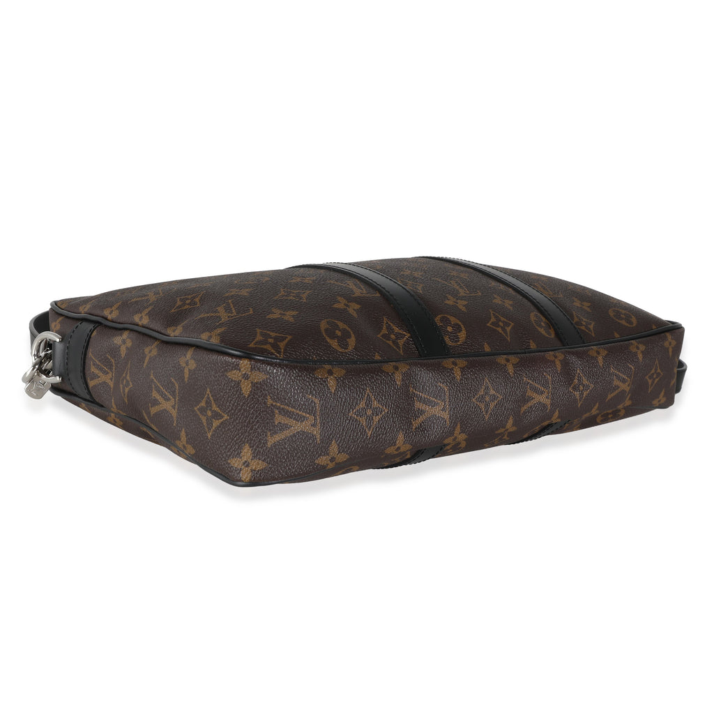 Louis Vuitton Monogram Macassar Porte Documents Voyage PM