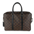 Louis Vuitton Monogram Macassar Porte Documents Voyage PM