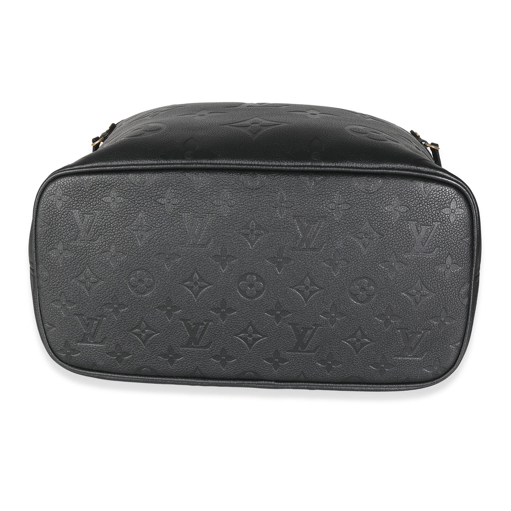 Louis Vuitton Black Monogram Empreinte Neverfull MM