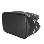 Louis Vuitton Black Beige Giant Empreinte NeoNoe MM