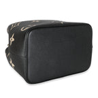 Louis Vuitton Black Beige Giant Empreinte NeoNoe MM