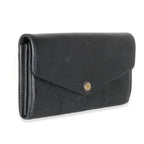 Louis Vuitton Black Empreinte Sarah Wallet