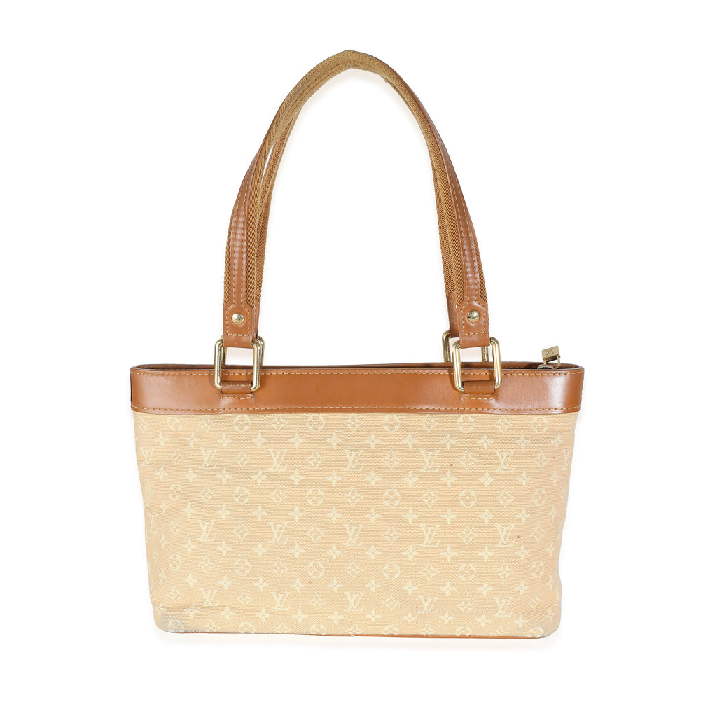 Louis Vuitton Beige Monogram Mini Lin Lucille PM