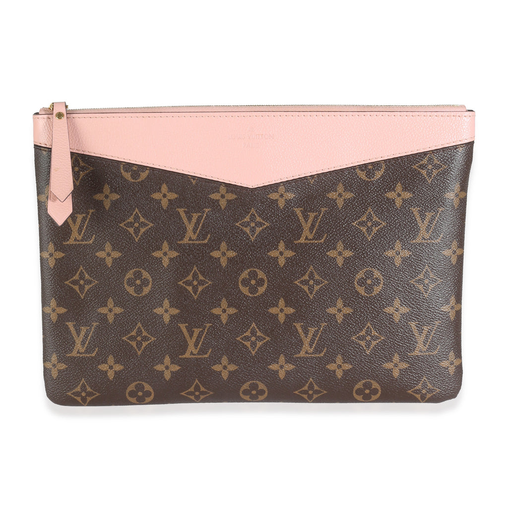 Louis Vuitton Rose Poudre Monogram Canvas Daily Pouch