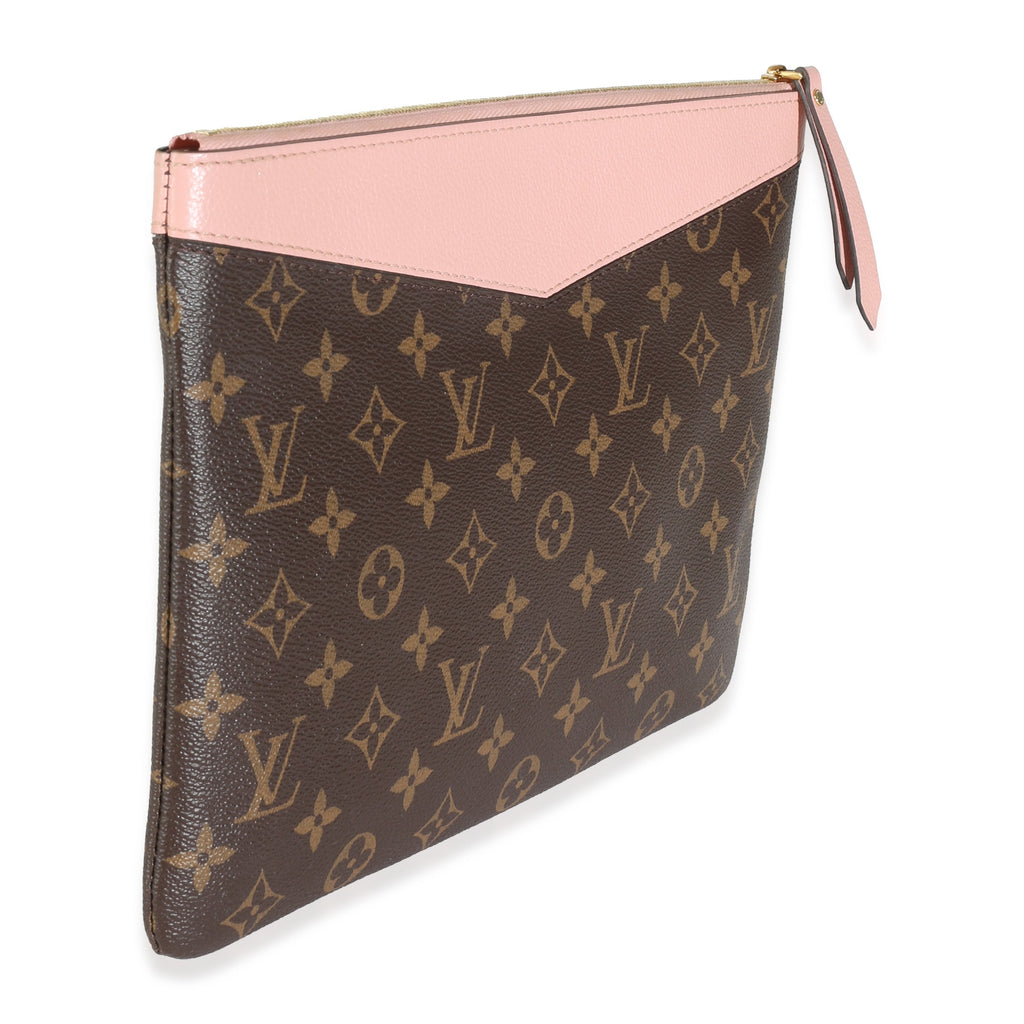 Louis Vuitton Rose Poudre Monogram Canvas Daily Pouch