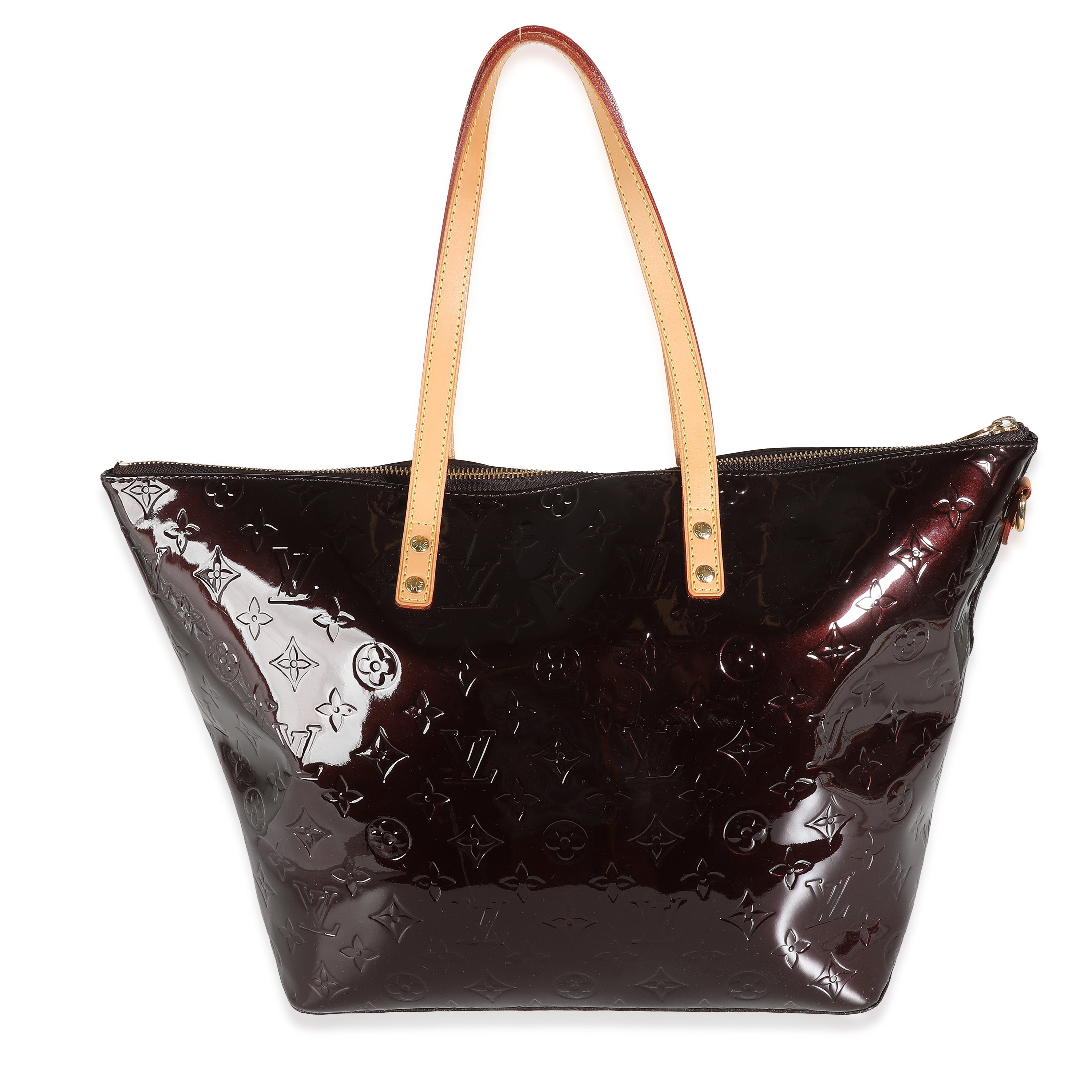 Louis Vuitton Amarante Vernis Bellevue GM