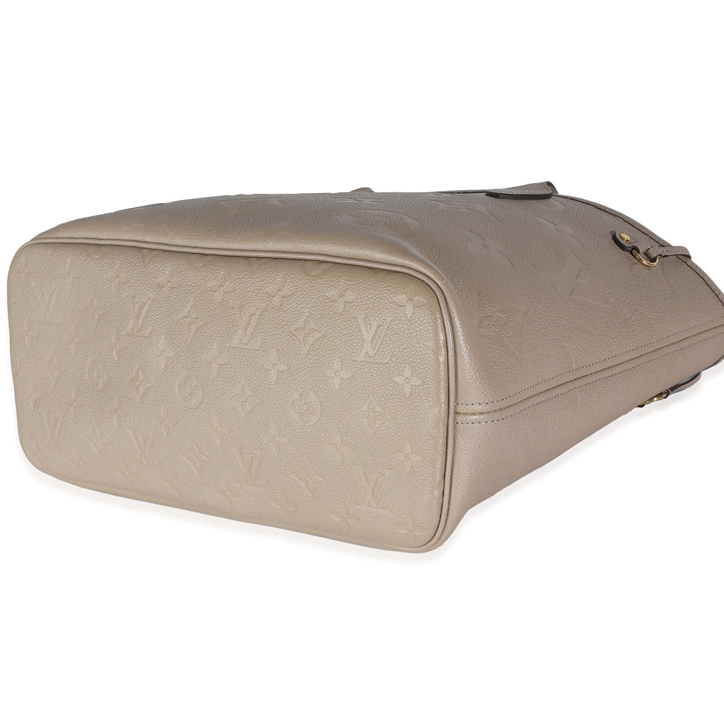 Louis Vuitton Turtledove Giant Monogram Empreinte Neverfull MM