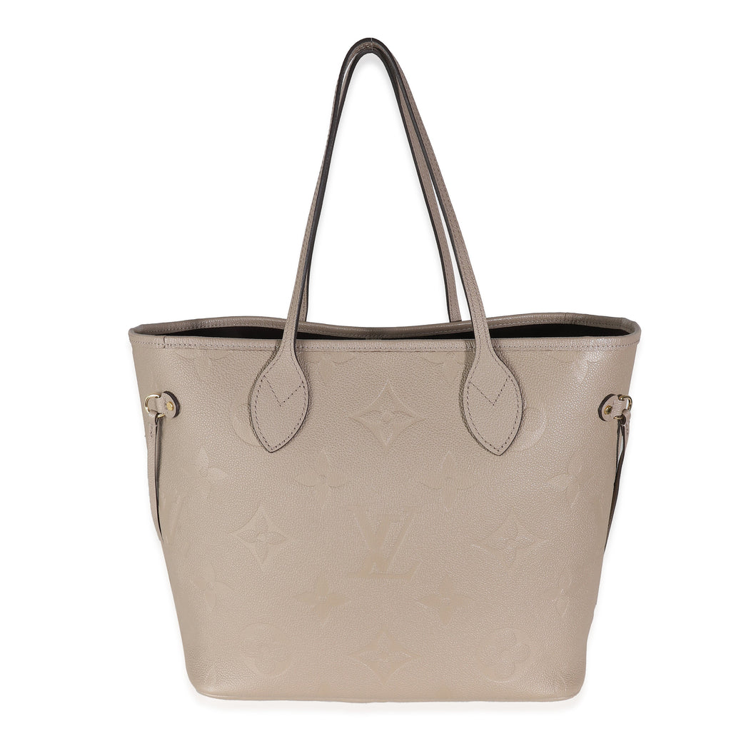 Louis Vuitton Turtledove Giant Monogram Empreinte Neverfull MM