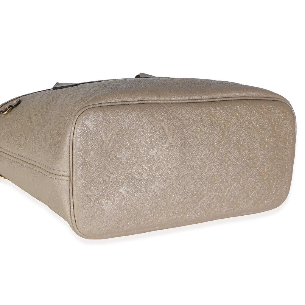 Louis Vuitton Turtledove Giant Monogram Empreinte Neverfull MM