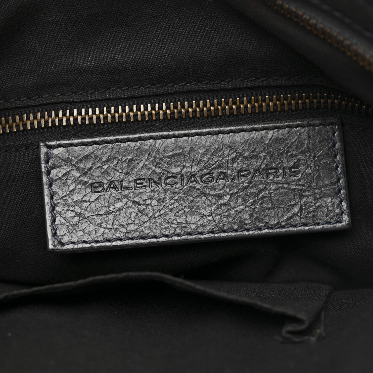 Balenciaga Agneau Classic Hardware Town Anthracite