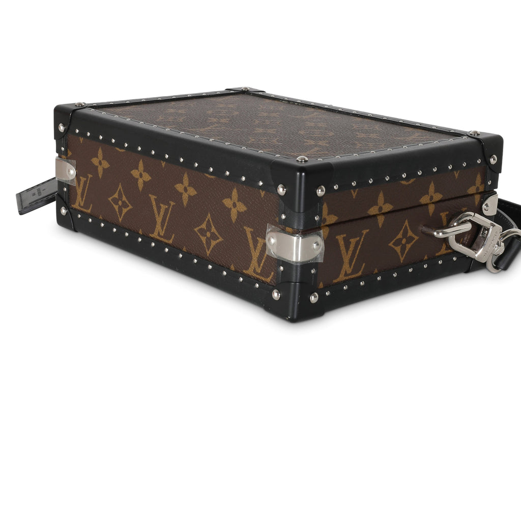 Louis Vuitton Monogram Macassar Canvas Clutch Box