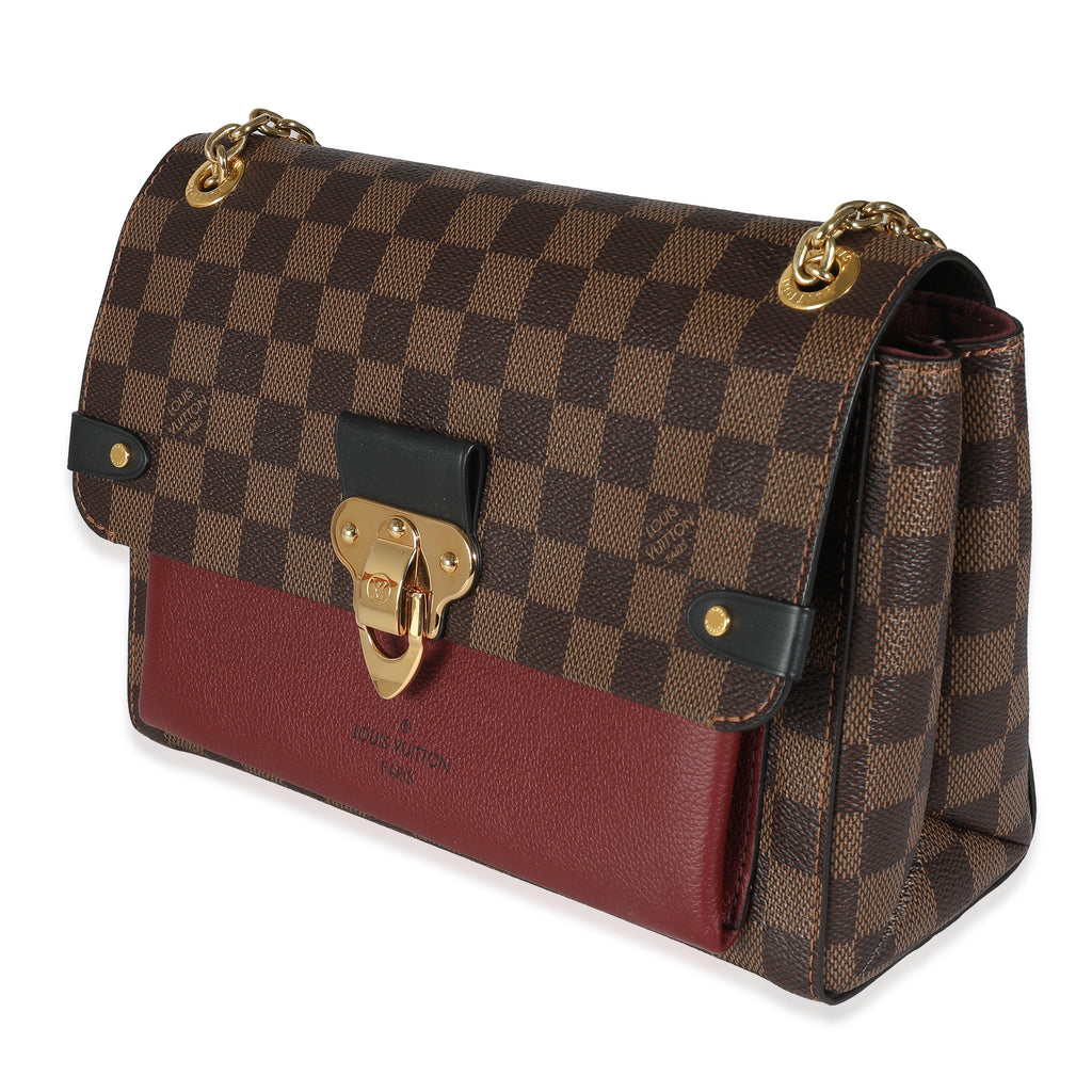 Louis Vuitton Bordeaux Damier Ebene Canvas Vavin PM