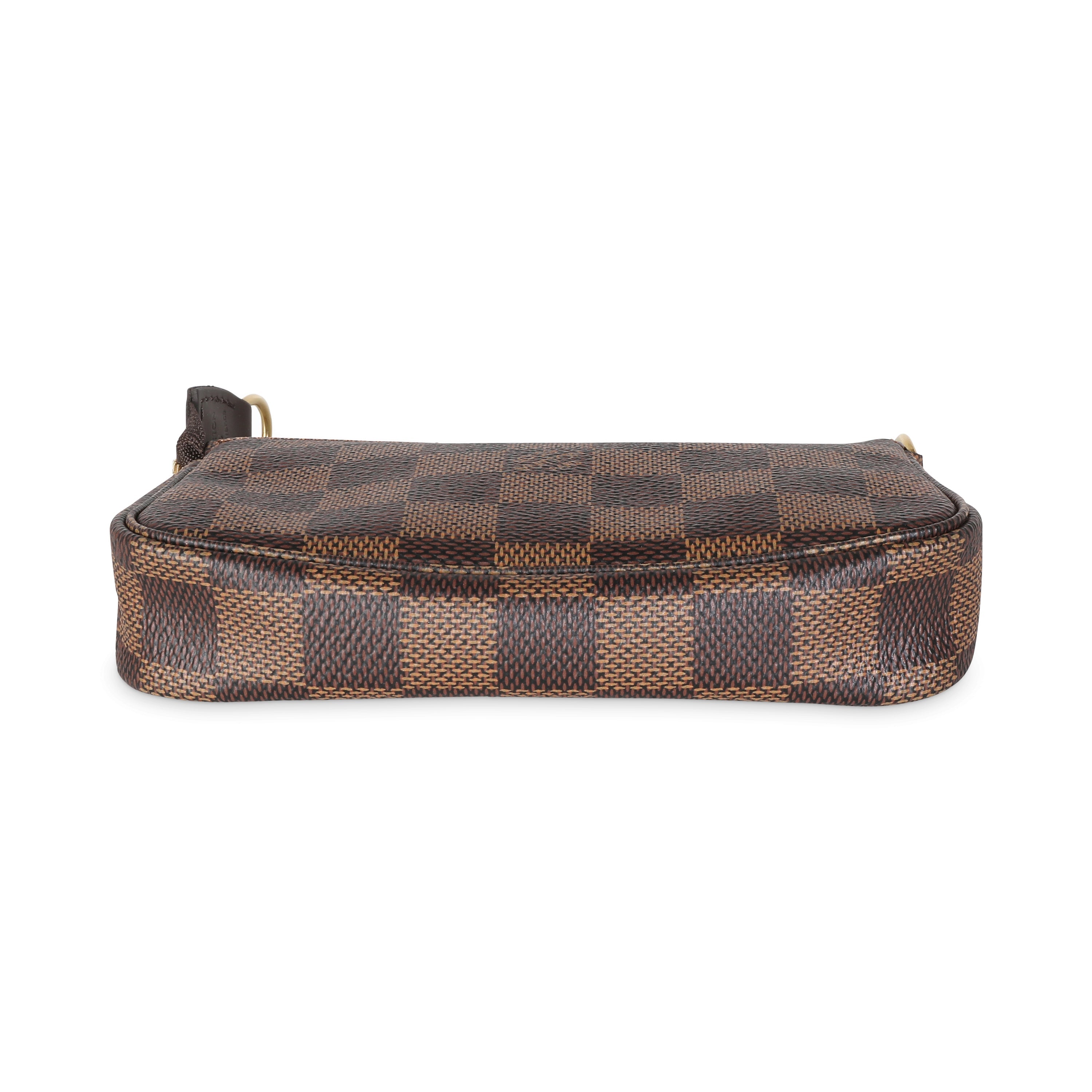 Louis Vuitton Damier Ebene Canvas Mini Pochette Accessoires