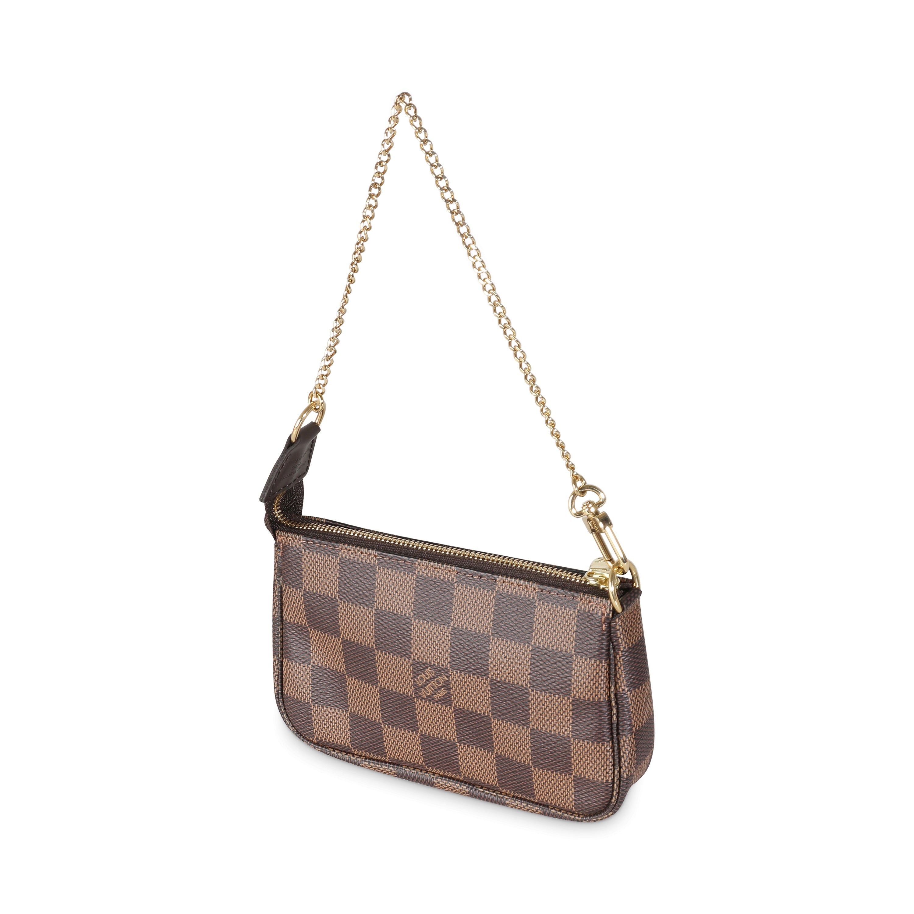 Louis Vuitton Damier Ebene Canvas Mini Pochette Accessoires