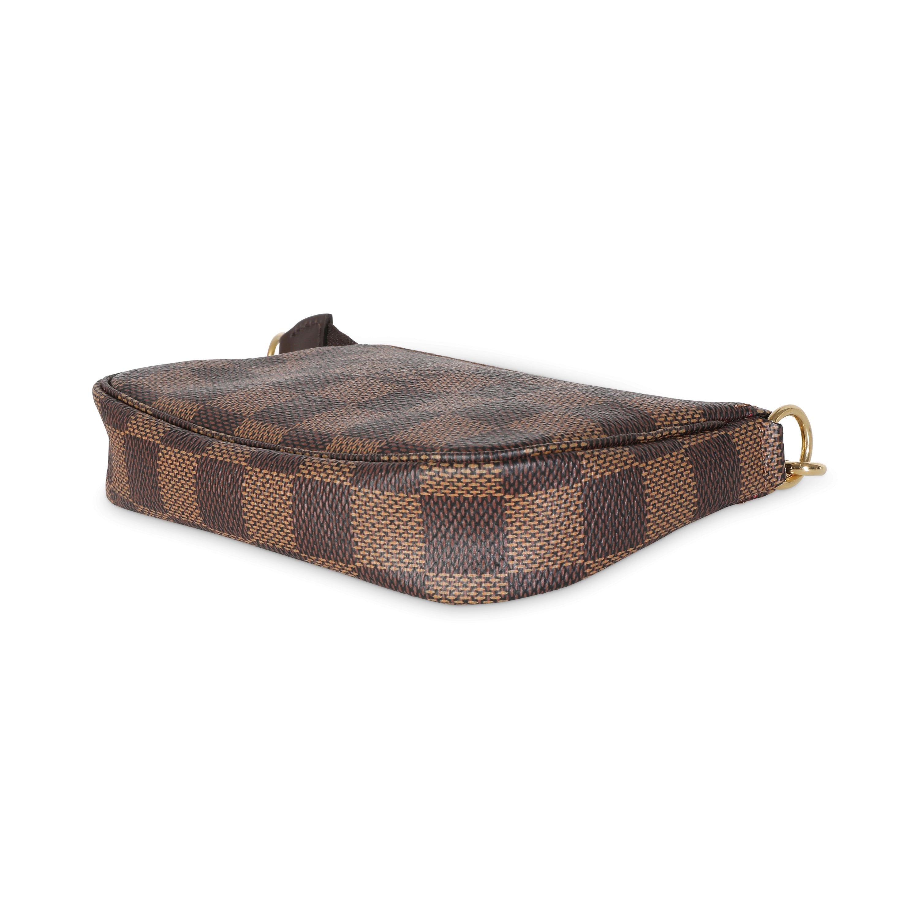 Louis Vuitton Damier Ebene Canvas Mini Pochette Accessoires