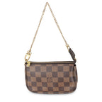 Louis Vuitton Damier Ebene Canvas Mini Pochette Accessoires