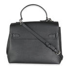 Louis Vuitton Black Calfskin Lockme Ever MM