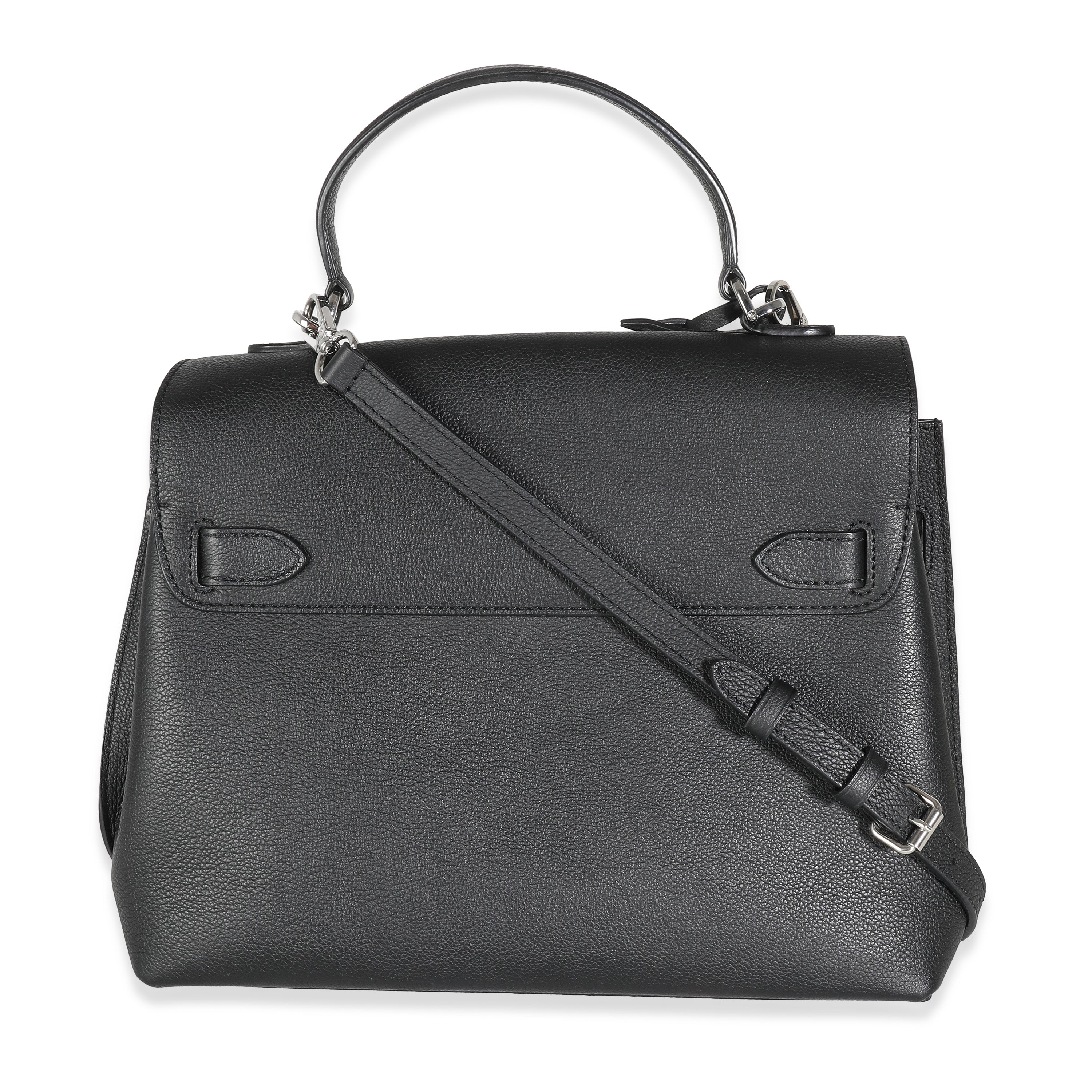 Louis Vuitton Black Calfskin Lockme Ever MM