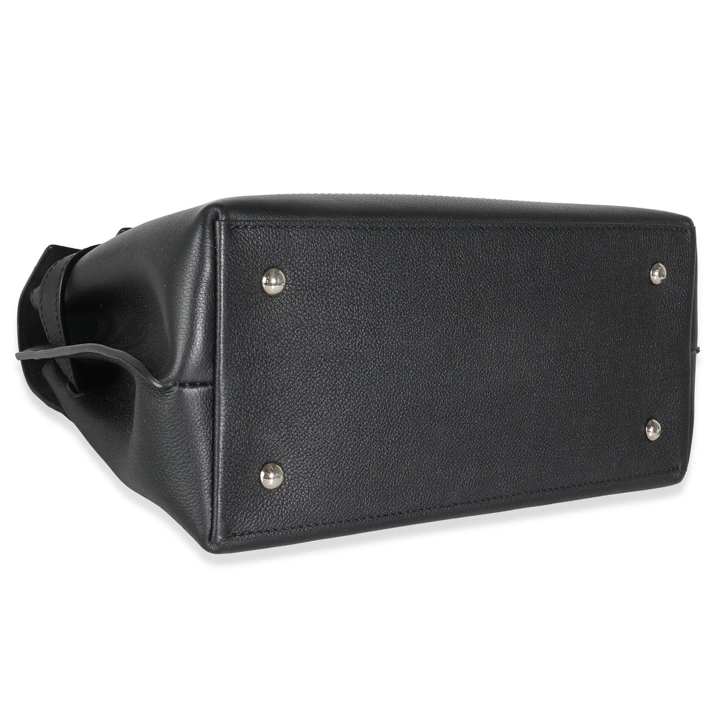 Louis Vuitton Black Calfskin Lockme Ever MM