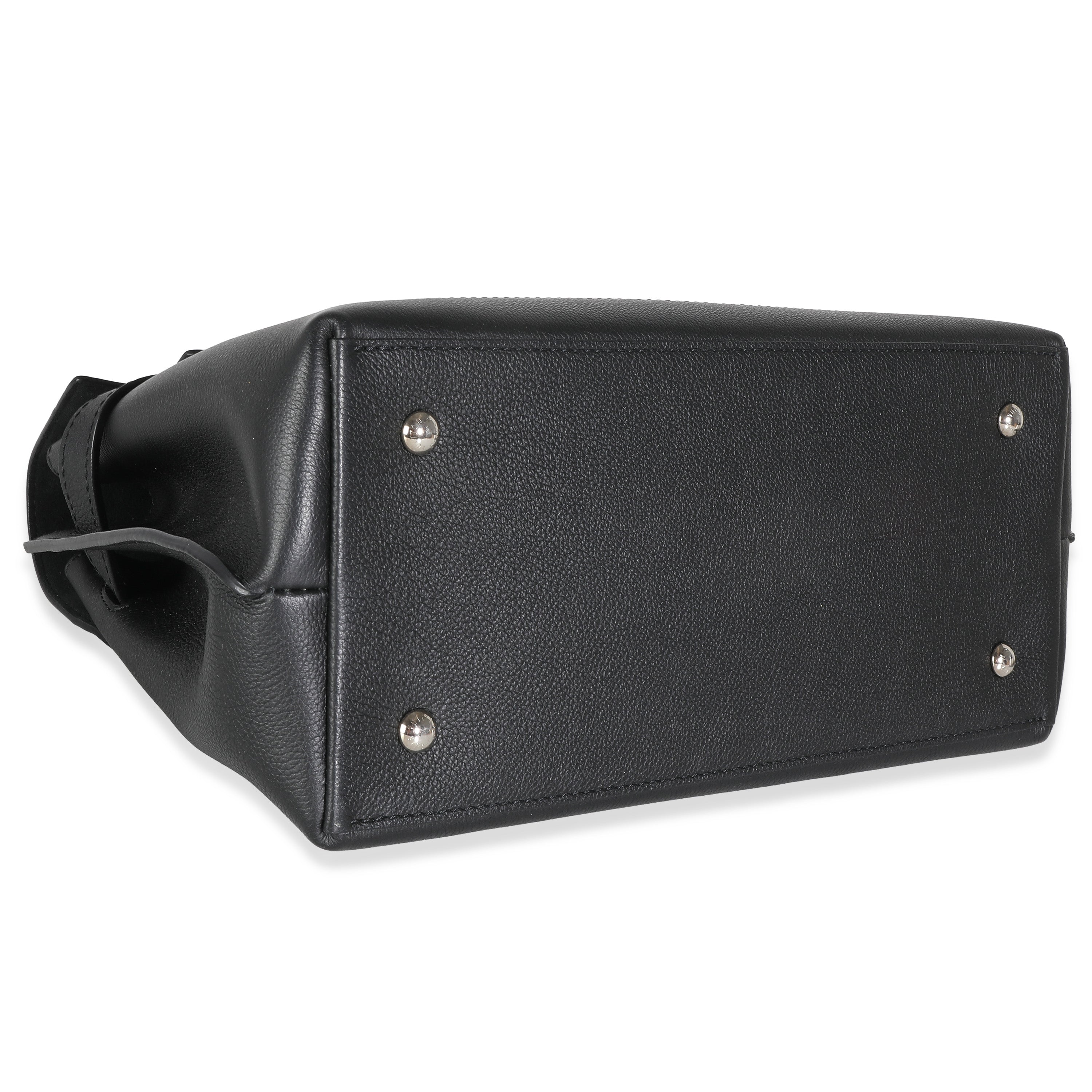 Louis Vuitton Black Calfskin Lockme Ever MM