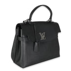 Louis Vuitton Black Calfskin Lockme Ever MM