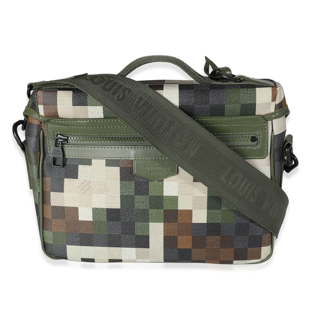 Louis Vuitton Green Damoflage Canvas LV Trail Messenger