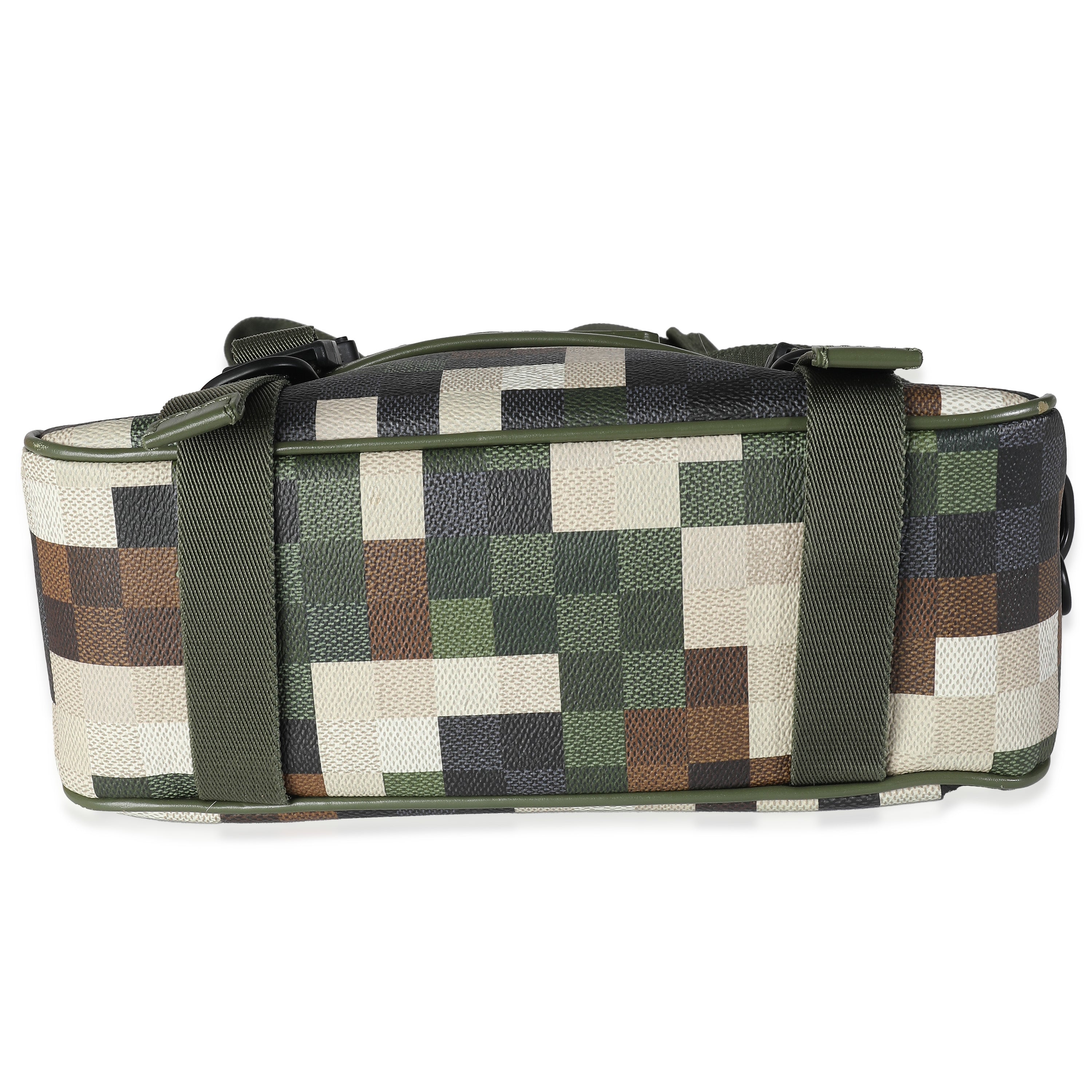 Louis Vuitton Green Damoflage Canvas LV Trail Messenger