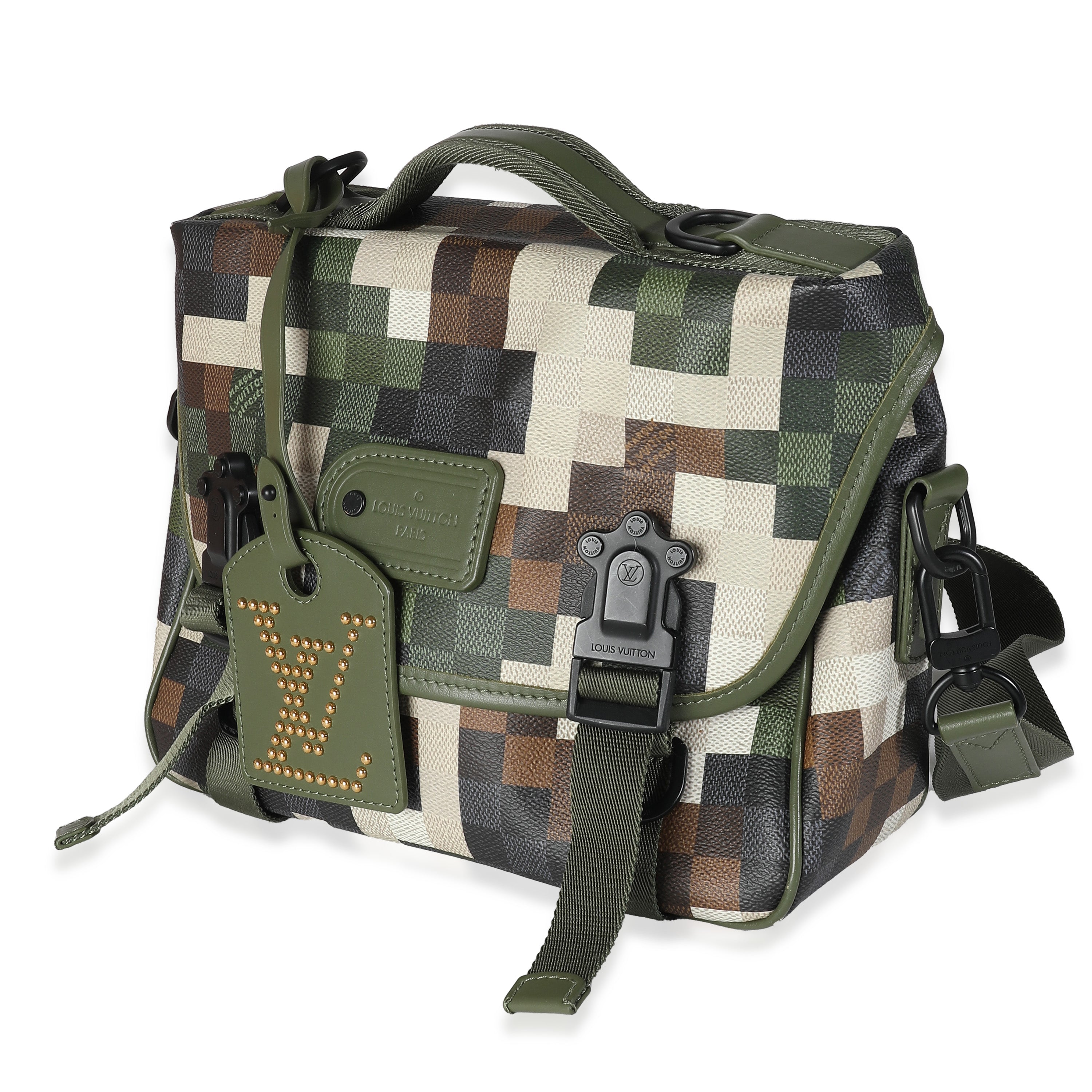 Louis Vuitton Green Damoflage Canvas LV Trail Messenger