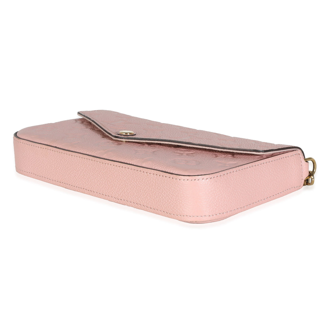 Louis Vuitton Rose Poudre Empreinte Felicie Pochette