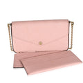 Louis Vuitton Rose Poudre Empreinte Felicie Pochette