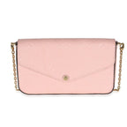Louis Vuitton Rose Poudre Empreinte Felicie Pochette