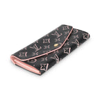 Louis Vuitton Black Monogram Fall For You Canvas Sarah Wallet