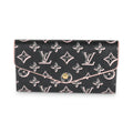 Louis Vuitton Black Monogram Fall For You Canvas Sarah Wallet