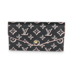 Louis Vuitton Black Monogram Fall For You Canvas Sarah Wallet